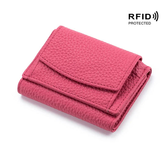 Unisex Anti-Credit Card Fraud Folding Mini wallet