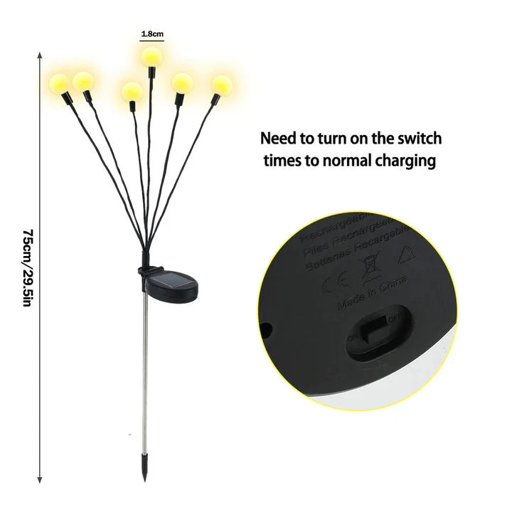 Wind Dance Solar Lights