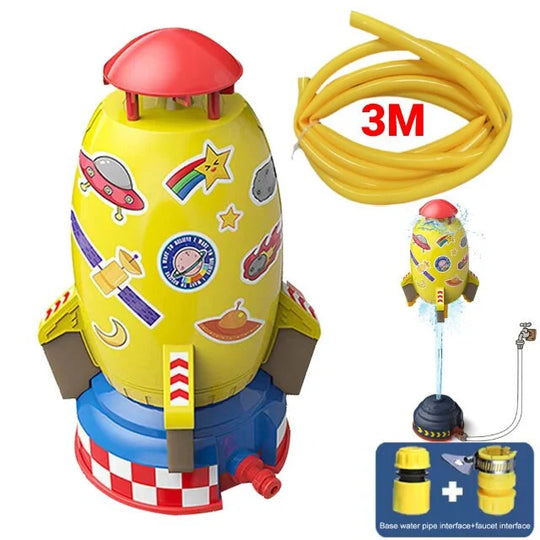 🔥Last Day 60% OFF - 2023 Summer Toy Outdoor Yard Rocket Sprinkler