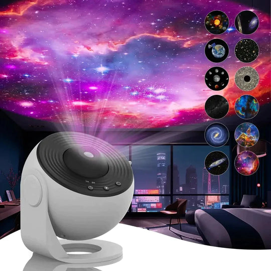 NIGHTLIGHT PROJECTOR - GALAXY 12 IN 1 KLEVINTE™