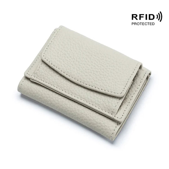 Unisex Anti-Credit Card Fraud Folding Mini wallet