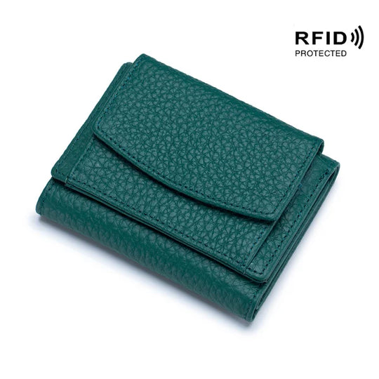 Unisex Anti-Credit Card Fraud Folding Mini wallet