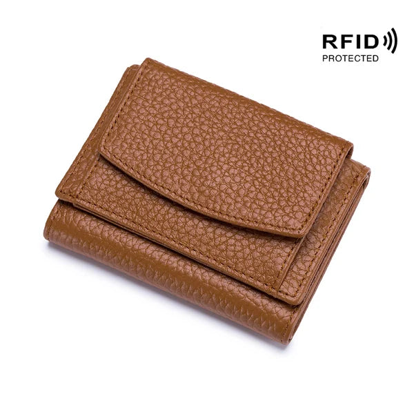 Unisex Anti-Credit Card Fraud Folding Mini wallet