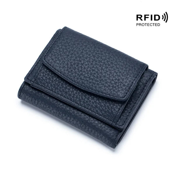 Unisex Anti-Credit Card Fraud Folding Mini wallet