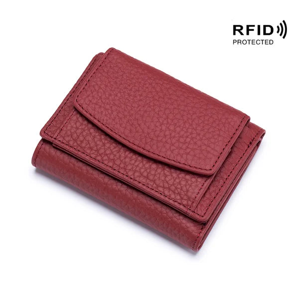 Unisex Anti-Credit Card Fraud Folding Mini wallet