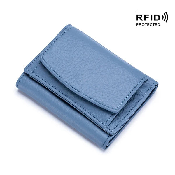 Unisex Anti-Credit Card Fraud Folding Mini wallet