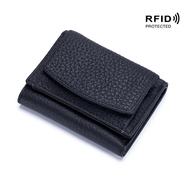 Unisex Anti-Credit Card Fraud Folding Mini wallet